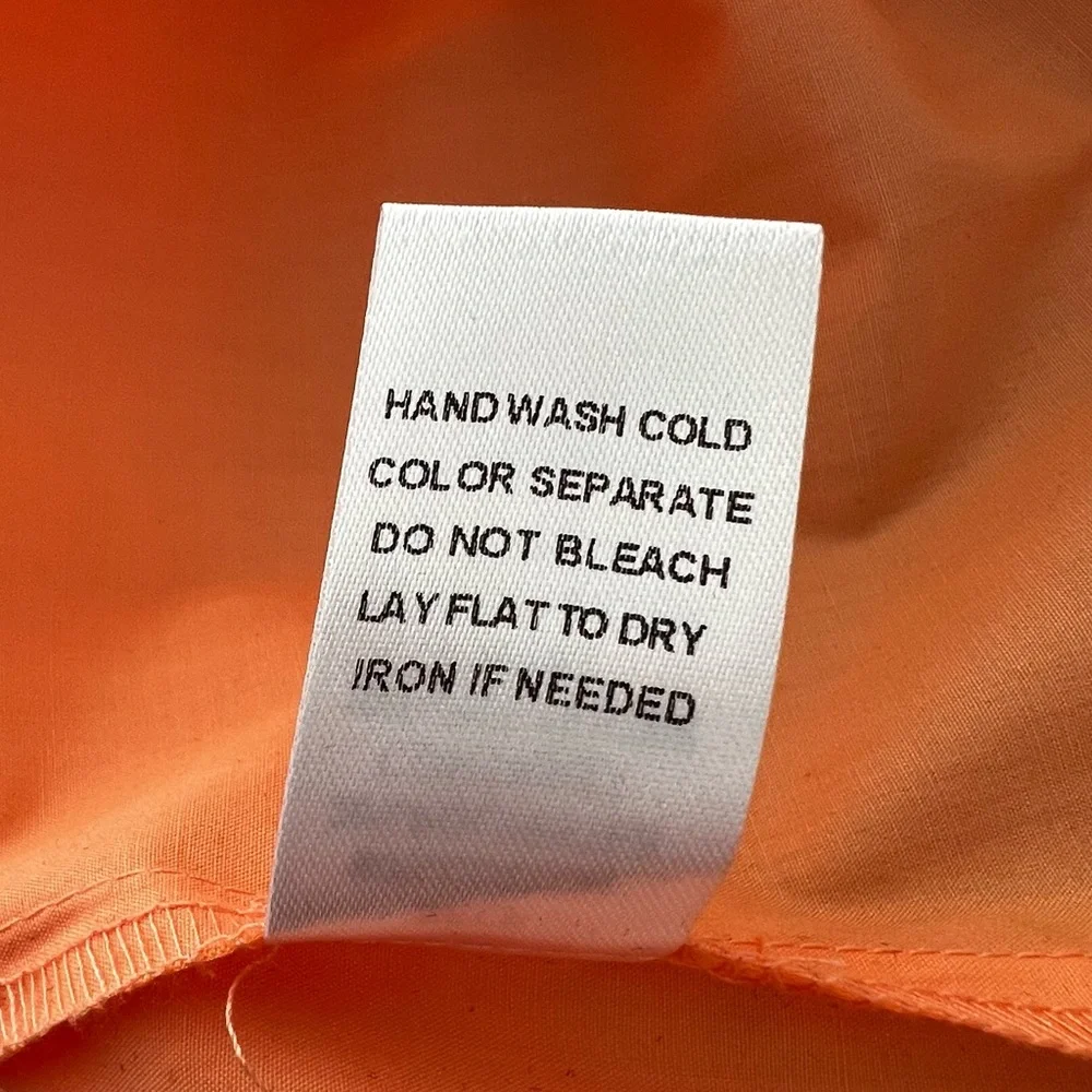 BiBi Halloween Orange Top with Sequin Sleeves - Picture 7 of 8